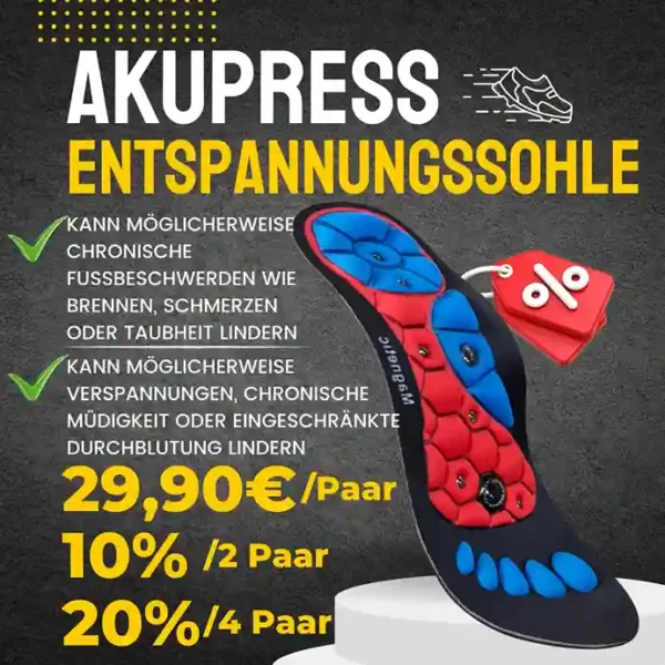 Akupress Entspannungssohle – Bild 2