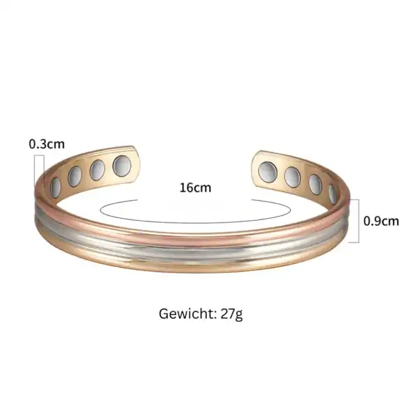 Magnetura Gold Vitalarmband – Bild 5
